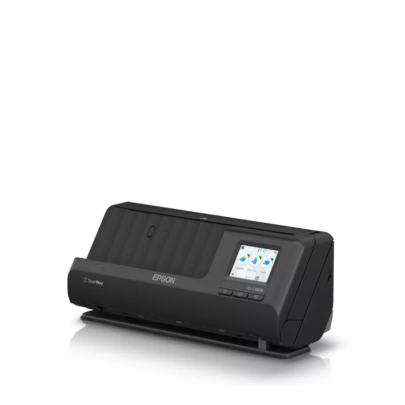 Epson ES-C380W ADF + skener s podávačom 600 x 600 DPI A4 čierny