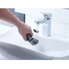 Panasonic ES-RW33 elektrický planžetový holiaci strojček, Wet & Dry, bezdrôtový, vyklápací zastrihávač, výdrž 30 min, čierna/strieborná
