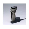 Panasonic ES-RW33 elektrický planžetový holiaci strojček, Wet & Dry, bezdrôtový, vyklápací zastrihávač, výdrž 30 min, čierna/strieborná