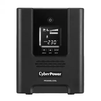 CyberPower PR3000ELCDSL UPS záložný zdroj Line-Interactive 3 kVA 2700 W 9 AC zásuviek