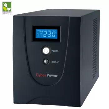 Záložný zdroj CYBERPOWER VALUE2200EILCD, 2,2 kVA (1320 W), 6 AC výstupov, AVR, LCD, Tower, 230 V