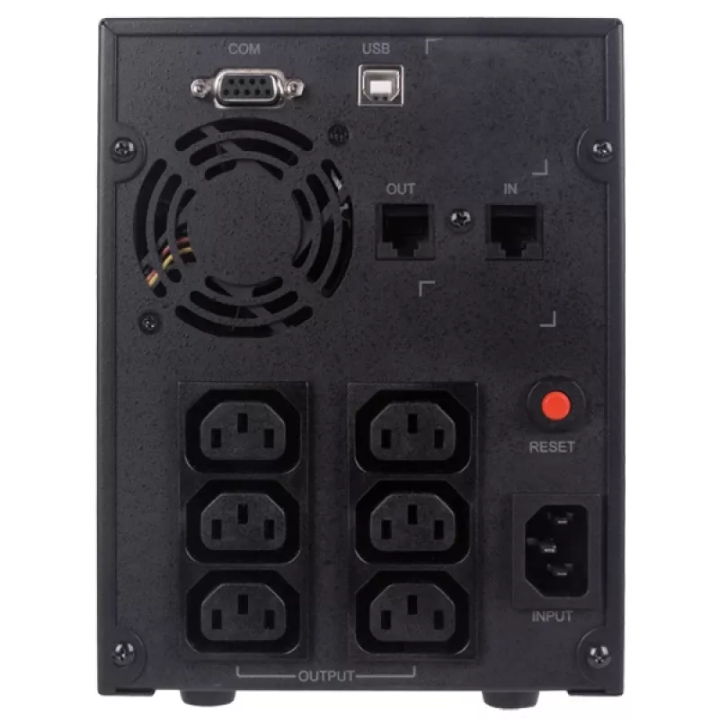 CyberPower Value2200EILCD line-interactive UPS, 2200 VA (2,2 kVA), 1320 W, 6x IEC C13, AVR, LCD, USB, veža, 230 V