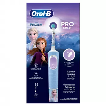 Oral-B Pro Kids detská rotačná zubná kefka svetlomodrá