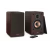 Sharp regálové reproduktory 2-pásmové hnedé káblové & bezdrôtové 60 W