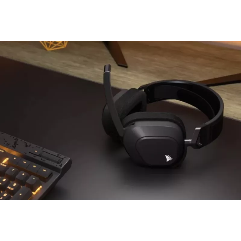 CORSAIR herná headset HS80 Max – bezdrôtový – Steel Gray
