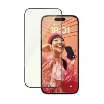 PanzerGlass® EyeCARE™ ochrana displeja iPhone 15 | Ultra-Wide Fit s EasyAligner