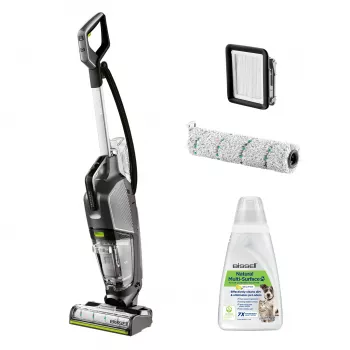Bissell CrossWave HydroSteam PET Select vertikálny vysávač AC suchý&mokrý bezvreckový 0 L 1100 W sivý