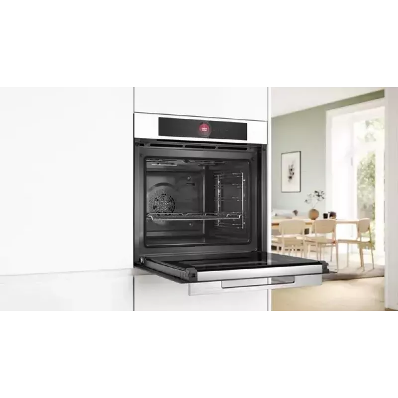 Vstavaná rúra Bosch HBG7721W1S, elektrická, Pyrolyse