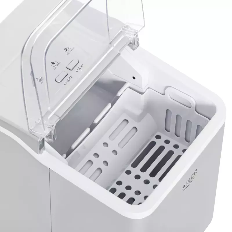 Prípravník ľadu Adler AD 8086 výkon 100 W strieborný