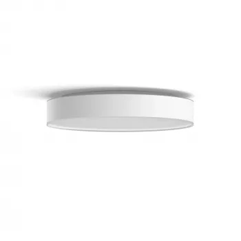 Philips Hue White ambience Enrave stropné svietidlo veľké, inteligentné stropné svietidlo, Bluetooth, biela, LED, kov, nevymeniteľné svetelné zdroje