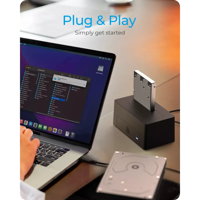 ICY BOX IB-1121-U3 USB 3.2 Gen 1 (3.1 Gen 1) Type-A čierny