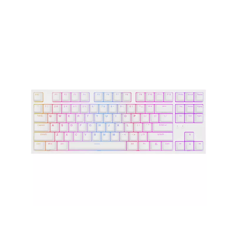 GENESIS Thor 404 TKL klávesnica herná USB QWERTY US International biela