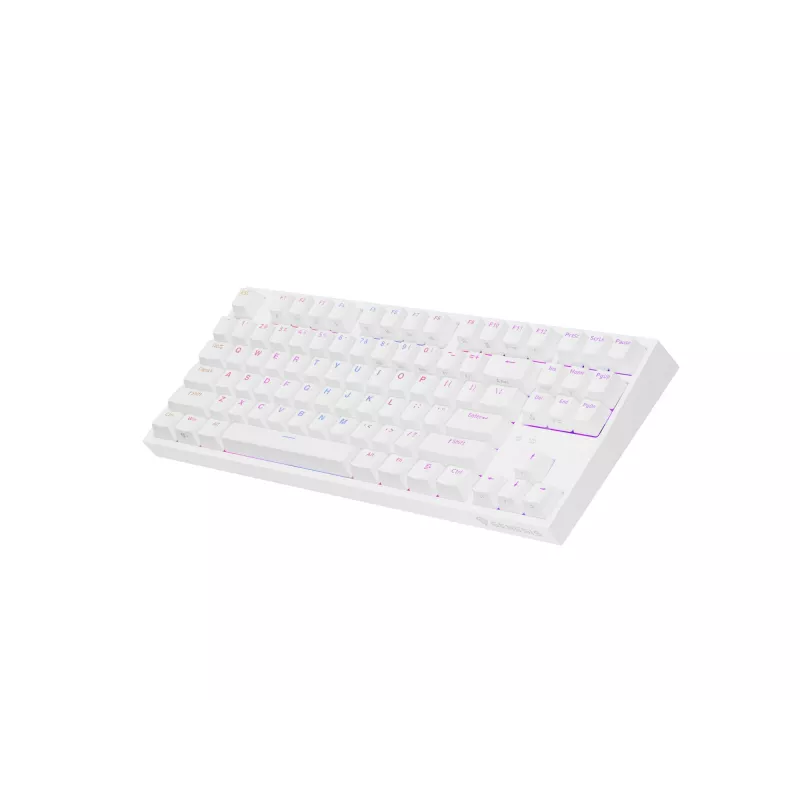 GENESIS Thor 404 TKL klávesnica herná USB QWERTY US International biela