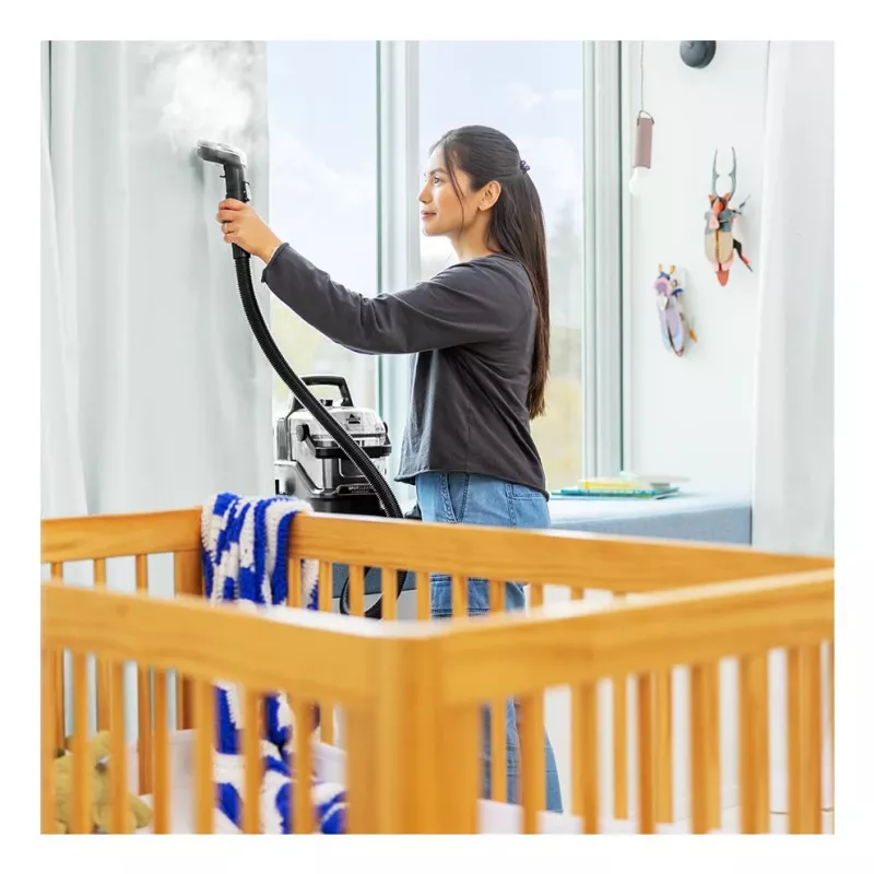 Bissell SpotClean Hydrosteam Pro valcový parný čistič 1,9 l 1000 W čierna, medená, transparentná