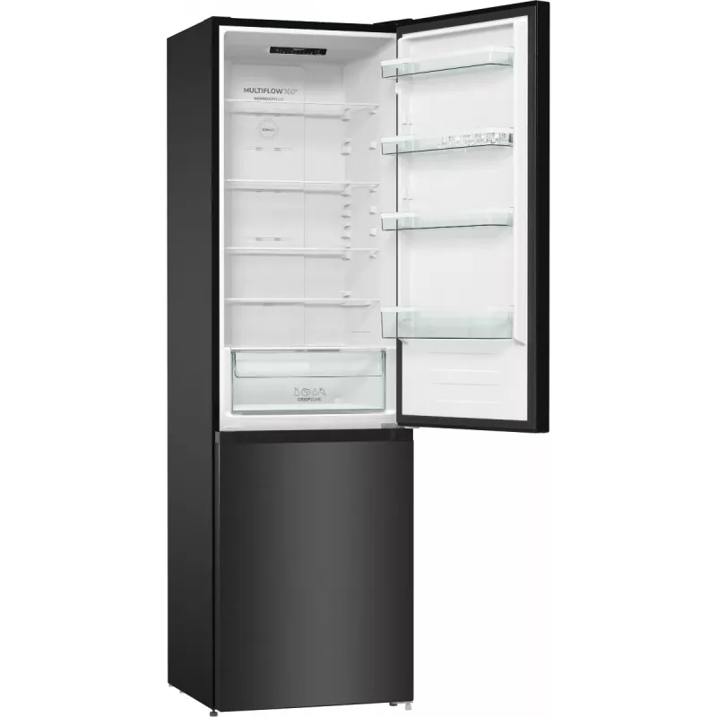 Gorenje NRK6202EBXL4 chladnička s mrazničkou voľne stojaca 331 L čierna