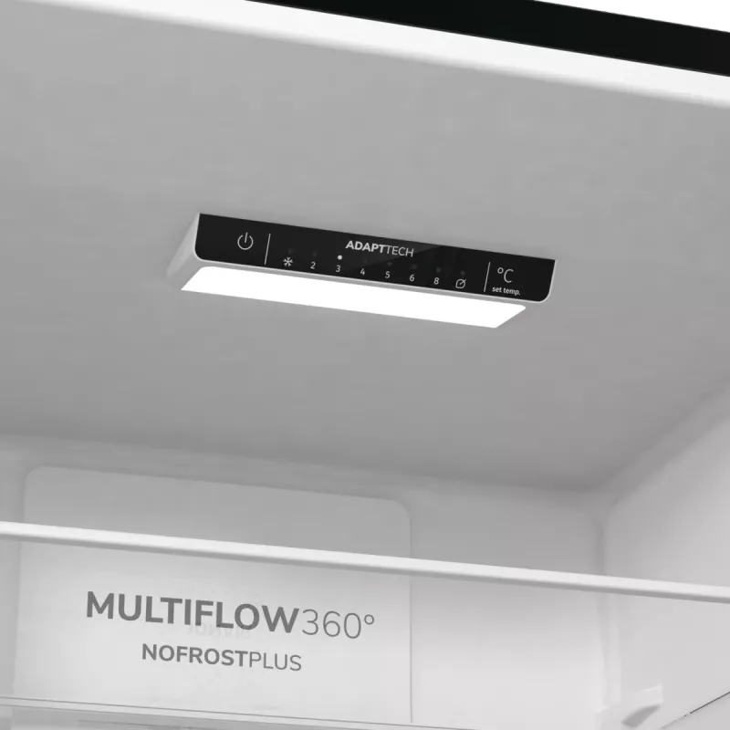 Gorenje NRK6202EBXL4 chladnička s mrazničkou voľne stojaca 331 L čierna
