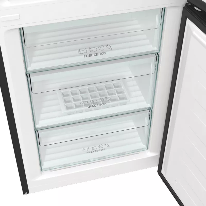 Gorenje NRK6202EBXL4 chladnička s mrazničkou voľne stojaca 331 L čierna