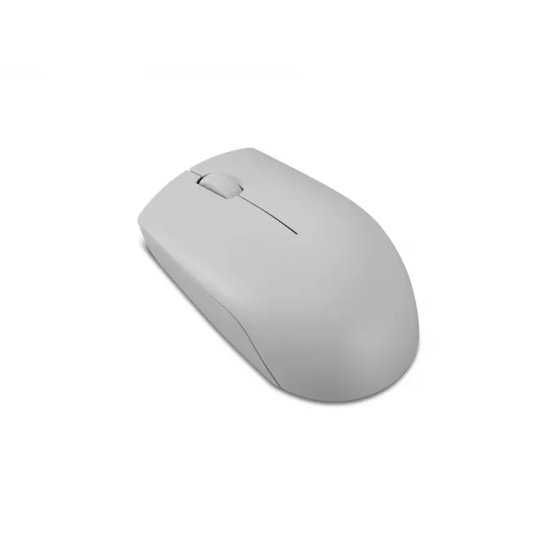 Bezdrôtová myš Lenovo Compact Arctic Grey — obojručná, RF Wireless, 1000 DPI, 3 tlačidlá, na batérie