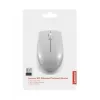 Bezdrôtová myš Lenovo Compact Arctic Grey — obojručná, RF Wireless, 1000 DPI, 3 tlačidlá, na batérie