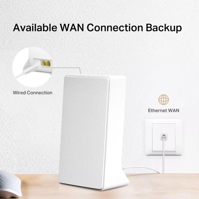 MERCUSYS MB110-4G WLAN router Ethernet single-band (2,4 GHz) - biely