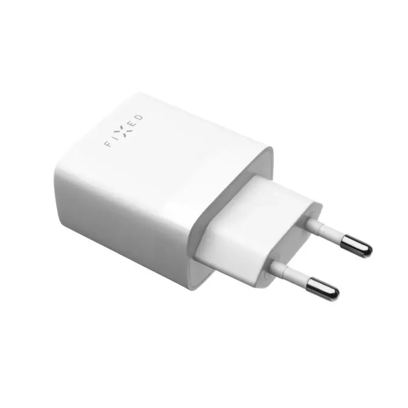 Nabíjačka pre mobilné zariadenia FIXED FIXC17N-2U-WH AC rýchle nabíjanie smartfón tablet biela