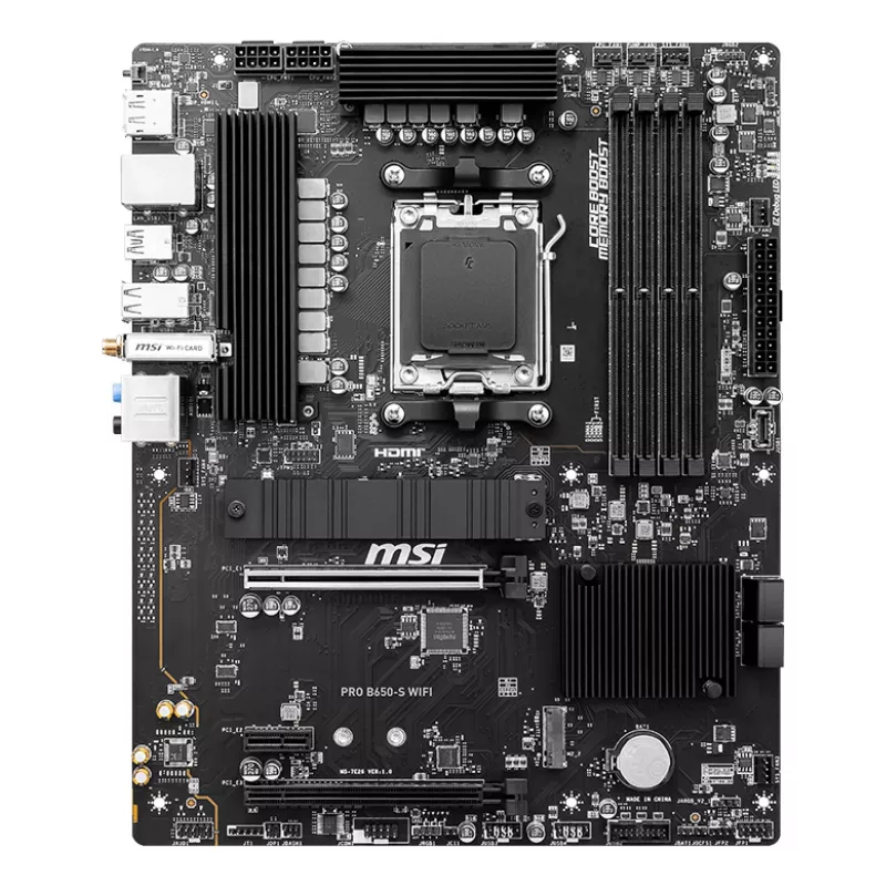 MSI PRO B650-S WIFI základná doska AMD B650 socket AM5 ATX