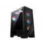 PC skriňa MSI MAG FORGE 120A AIRFLOW Midi-Tower — čierna, temperované sklo, Mesh, 3×120-mm predné ventilátory, 2×120-mm horné ventilátory, podpora ATX