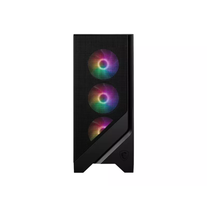 PC skriňa MSI MAG FORGE 120A AIRFLOW Midi-Tower — čierna, temperované sklo, Mesh, 3×120-mm predné ventilátory, 2×120-mm horné ventilátory, podpora ATX