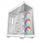 DeepCool CH780 WH herná skriňa Full Tower, E-ATX, bočné okno z tvrdeného skla, bez zdroja, biela