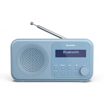 Sharp DR-P420(BL) Tokyo prenosné digitálne rádio, prenosné, digitálne, DAB, DAB+, FM, automatické vyhľadávanie, automatické ladenie, 2 W, AAC