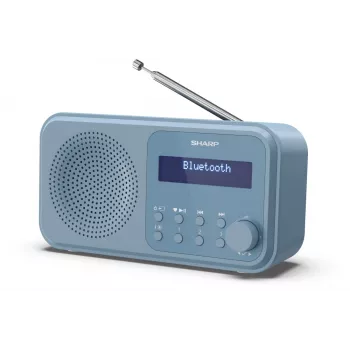 Sharp DR-P420(BL) Tokyo prenosné digitálne rádio, prenosné, digitálne, DAB, DAB+, FM, automatické vyhľadávanie, automatické ladenie, 2 W, AAC