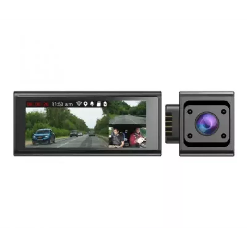 Navitel RC3 PRO trojkanálová kamera do auta, Full HD, GPS, Wi-Fi, IPS displej 3,16″ 820x320, SD do 128 GB, mapy v cene