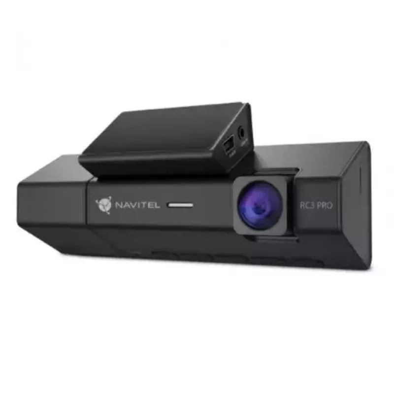 Navitel RC3 PRO trojkanálová kamera do auta, Full HD, GPS, Wi-Fi, IPS displej 3,16″ 820x320, SD do 128 GB, mapy v cene