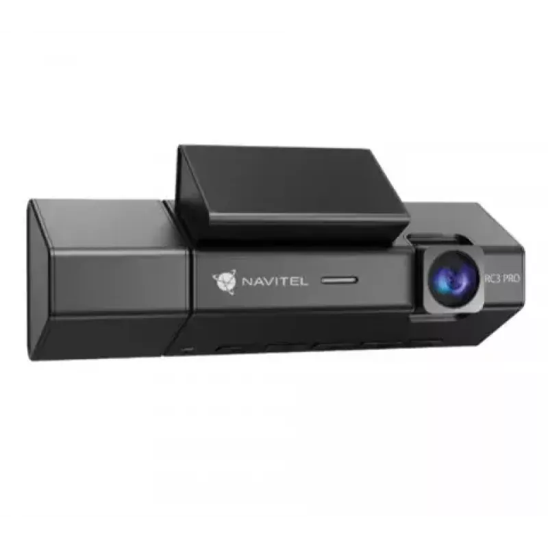 Navitel RC3 PRO trojkanálová kamera do auta, Full HD, GPS, Wi-Fi, IPS displej 3,16″ 820x320, SD do 128 GB, mapy v cene