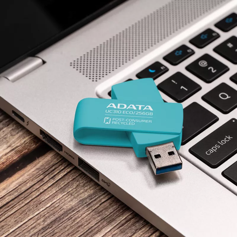 ADATA UC310 ECO USB kľúč 256 GB USB Type-A 3.2 Gen 1 (3.1 Gen 1) zelený