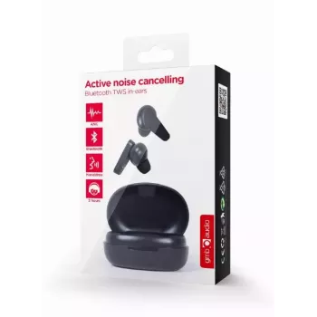 GEMBIRD Bezdrôtová TWS in-ear náhlavná súprava Malmo s ANC - stereo - Bluetooth - čierna