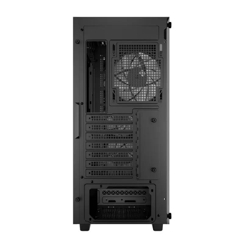 PC skriňa DeepCool CC560 ARGB V2 Midi-Tower čierna — ATX/Micro-ATX/Mini-ITX, tvrdené sklo, aRGB, podpora GPU do 370 mm