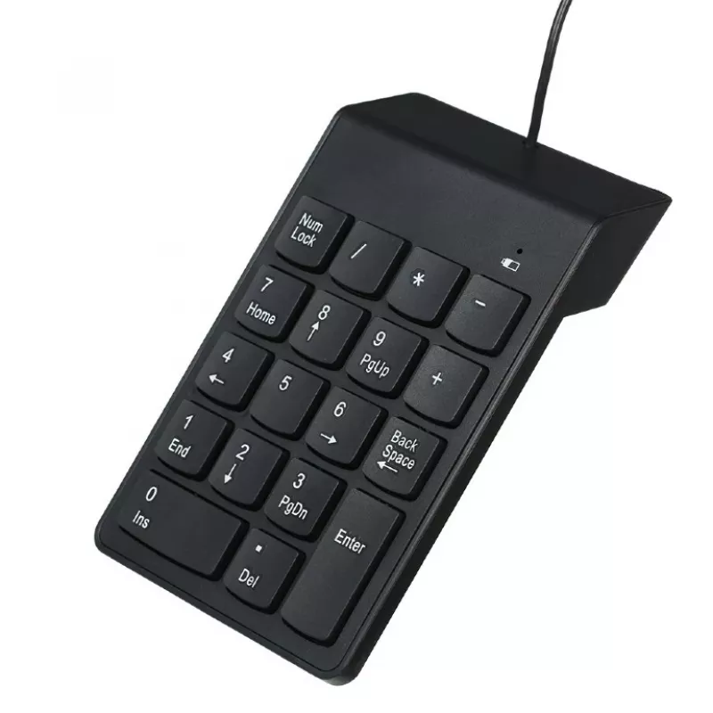 Numerický blok klávesov GEMBIRD KPD-U-03 USB 18 klávesov Scissorswitch, 1,45 m kábel, čierny