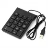 Numerický blok klávesov GEMBIRD KPD-U-03 USB 18 klávesov Scissorswitch, 1,45 m kábel, čierny