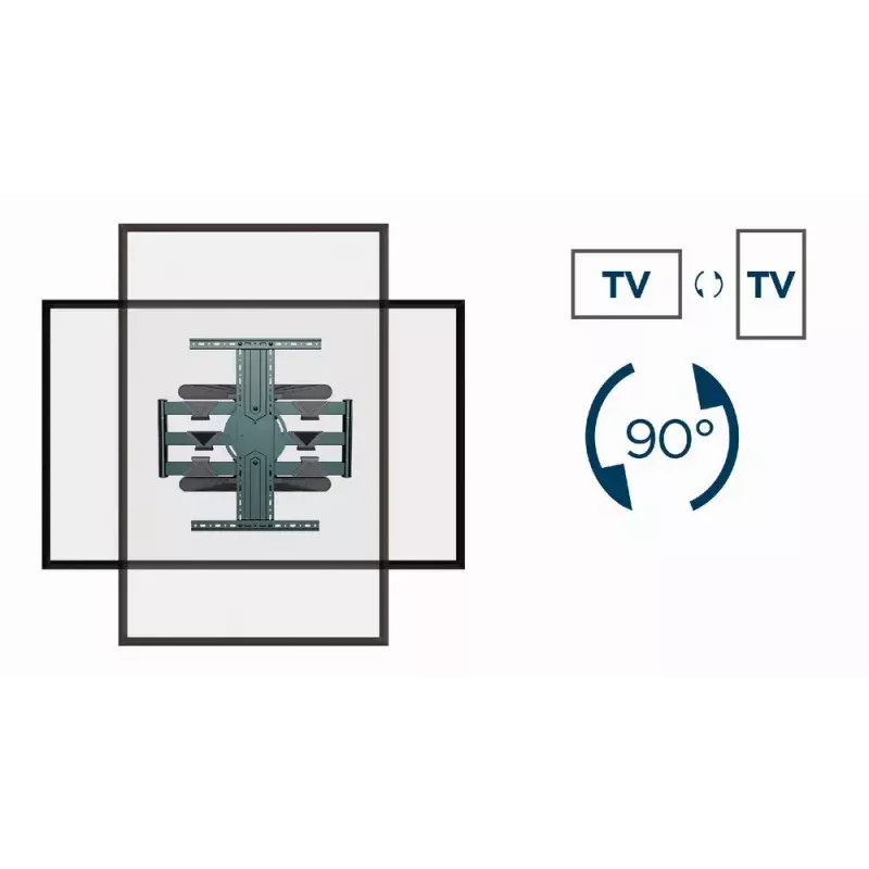 GEMBIRD otočný plne pohyblivý nástenný TV držiak, 40