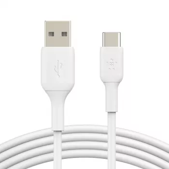USB kábel Belkin BoostCharge CAB001BT1MWH 1 m USB A na USB C biely