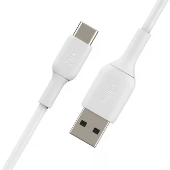 USB kábel Belkin BoostCharge CAB001BT1MWH 1 m USB A na USB C biely