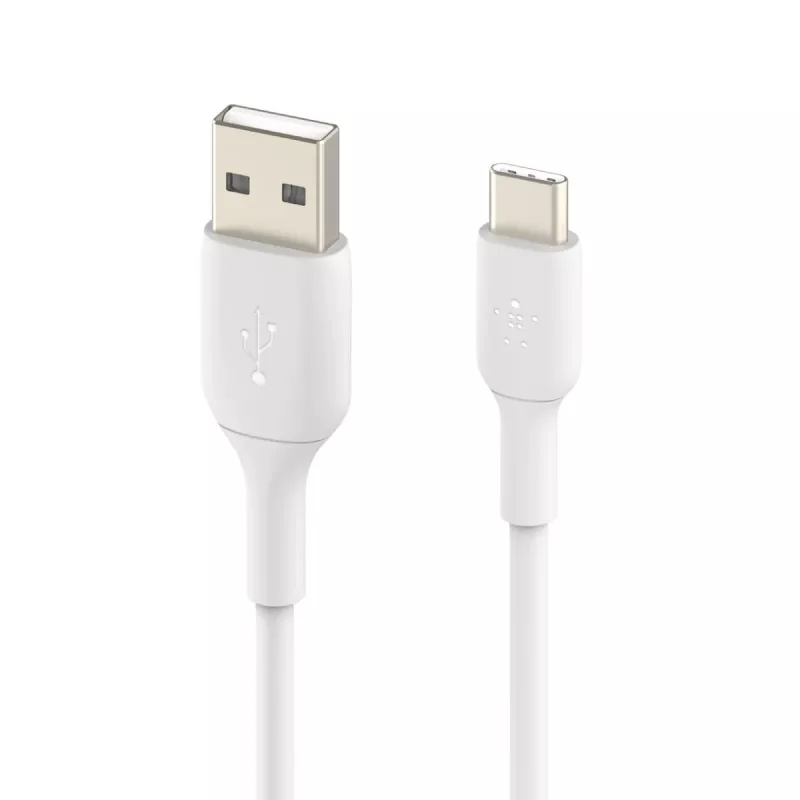 USB kábel Belkin BoostCharge CAB001BT1MWH 1 m USB A na USB C biely
