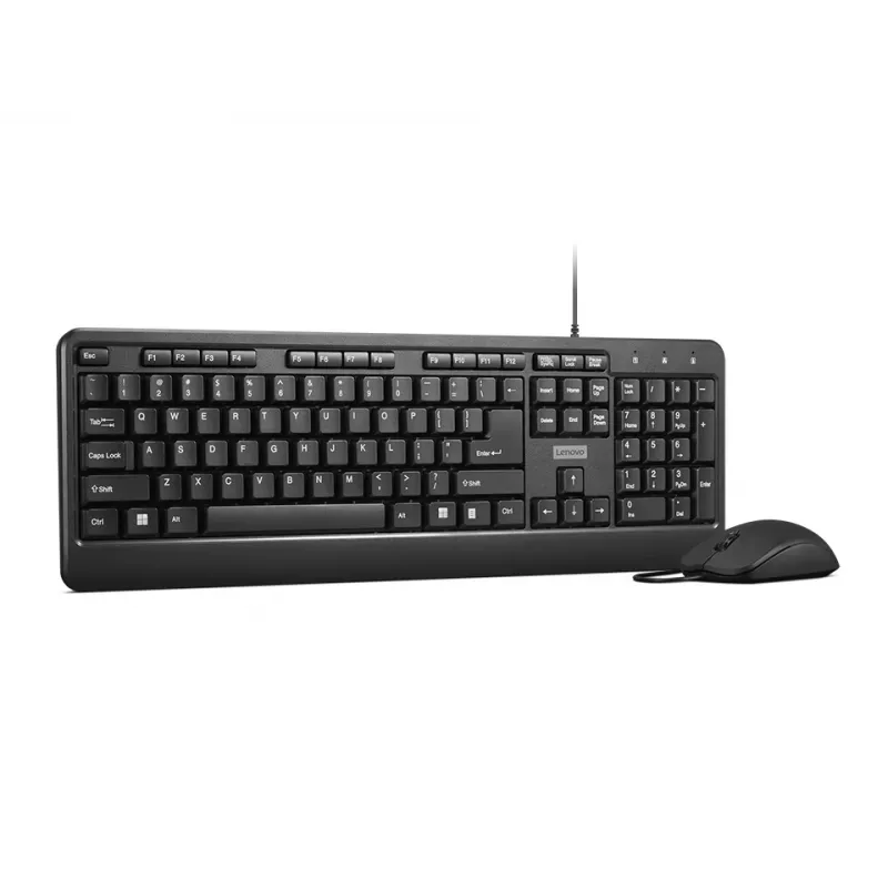 Lenovo 160 klávesnica myš súčasťou Home/Office USB US English čierna