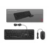 Lenovo 160 klávesnica myš súčasťou Home/Office USB US English čierna