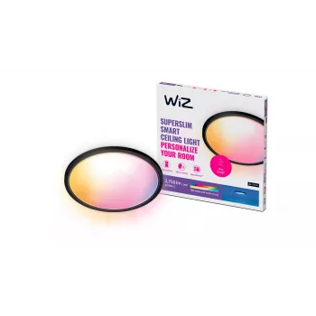 Inteligentné stropné svietidlo wizarding world Superslim Ceiling 32 W, čierna, 545×545×38 mm, 220–240 V