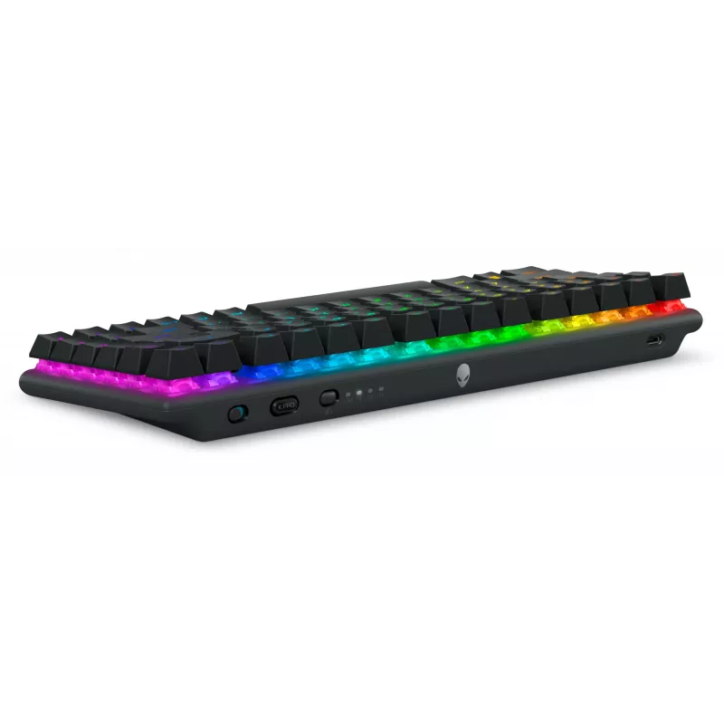 Alienware Pro Wireless herná klávesnica USB + RF Wireless + Bluetooth čierna
