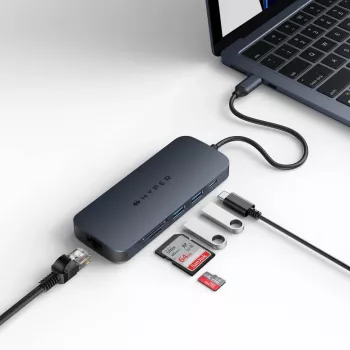 Targus HD4004GL dokovacia stanica/port replikátor pre notebook USB Type-C modrá