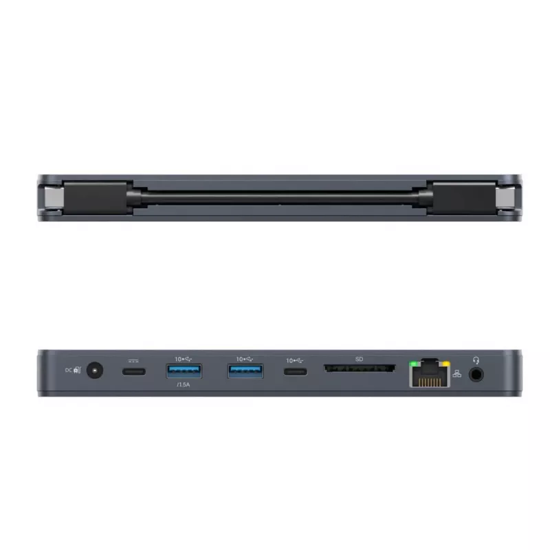 Targus HyperDrive Next káblový USB 3.2 Gen 2 (3.1 Gen 2) Type-C modrý