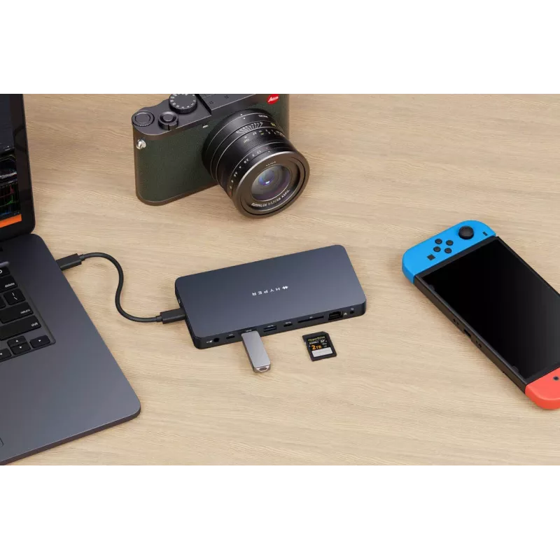 Targus HyperDrive Next káblový USB 3.2 Gen 2 (3.1 Gen 2) Type-C modrý
